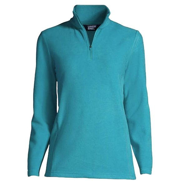 Womens Fleece Lands End Fleece Half Zip Lands' End Women's